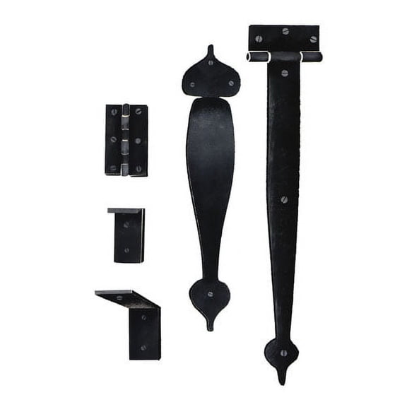 Faux Door Hinges Wall Stencil - DEE610 by DeeSigns