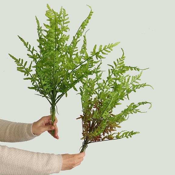 Faux Fern Sprigs - Perfect for Home Decor and Events (56cm/22")
