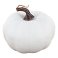 thumbnail image 1 of Faux Foam Pumpkin Decor, Artificial Orange Fall Pumpkins for Halloween Thanksgiving, 1 of 9