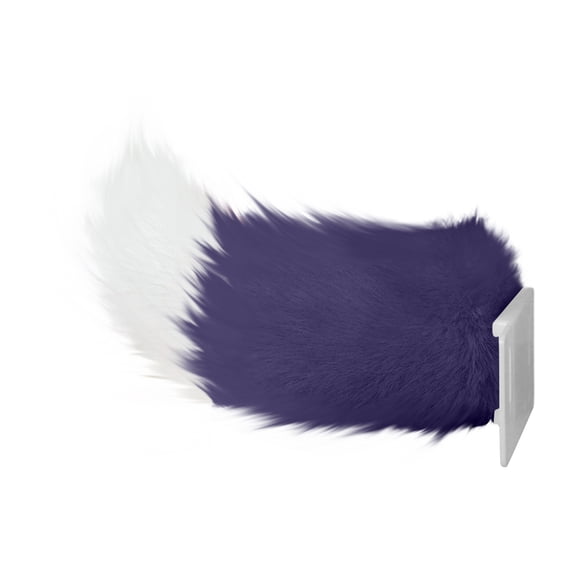 Faux Fox Tail, Two Tone Faux Fur Remote Control Electric Moving Tail, 1 Piece Cosplay Accessory, for Car Rear Exterior Decoration Anime Cosplay Costume Party Halloween Costume Prop