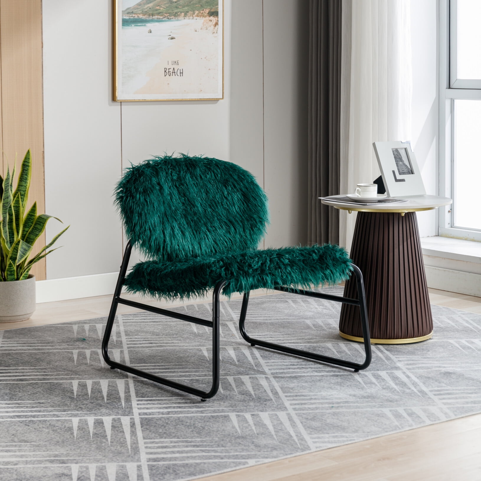 Fluffy dining chair new arrivals