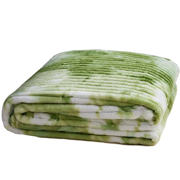 Faux Fur Blanket,Rabbit Fur Throw Blanket,Bunny Blanket, Super Soft & Warm Faux Fur Throw Blanket, Lightweight Microfiber Machine Washable for Indoor Bedroom, Living Room(Green 90*80in)