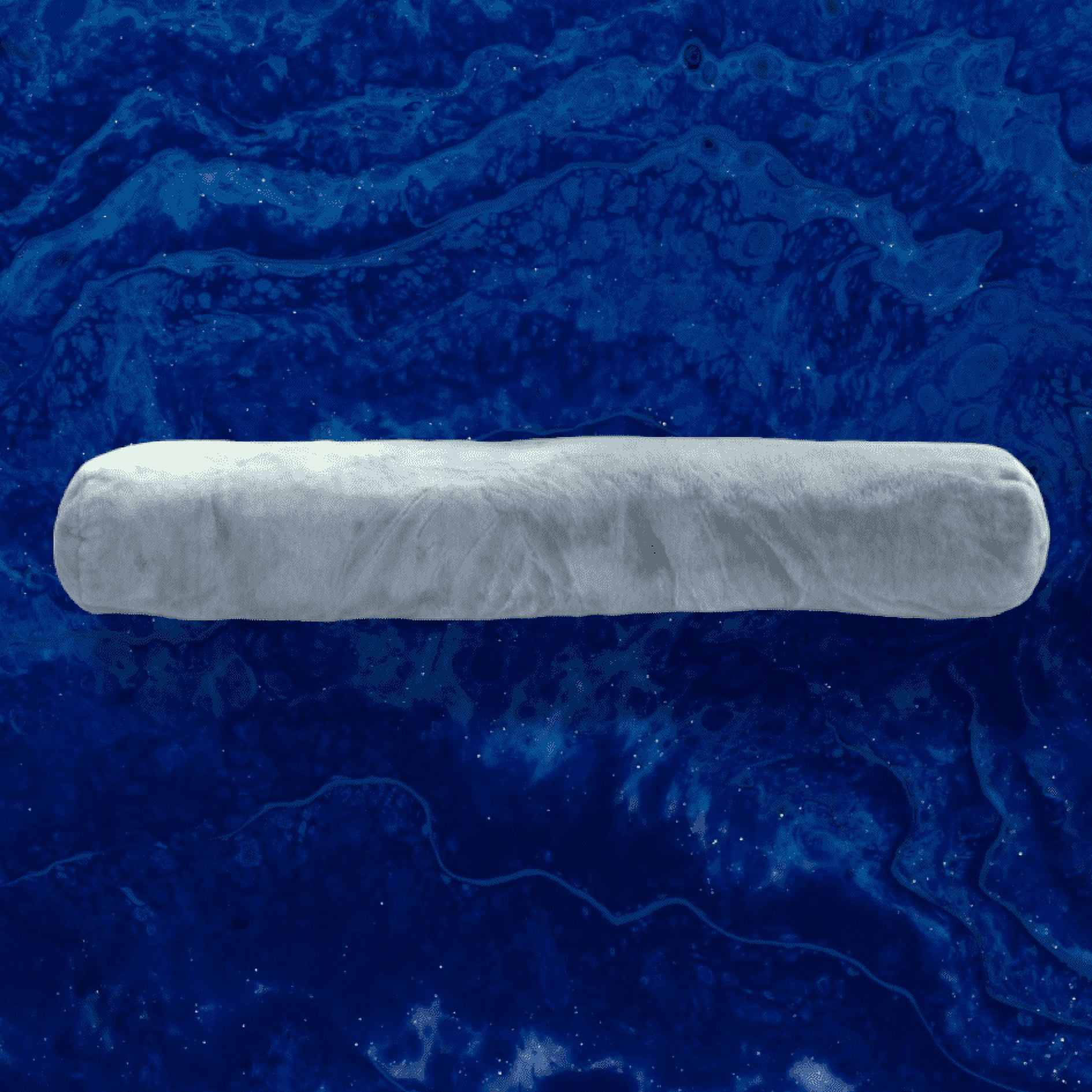 Faux Fur Extra Long Bolster Pillow with Adjustable Insert Mauve