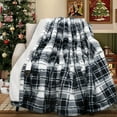 thumbnail image 1 of Faux Fur Heated Electric Blanket, 50"x60" Fast Heating Warming Throw Blankets with 8 Heating Levels & 8 Hours Auto Off with Over-Heat Protection, 1 of 5