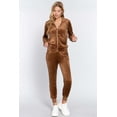 thumbnail image 1 of Faux Fur Jacket & Jogger Pants Set - S, 1 of 5
