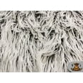 thumbnail image 1 of Faux Fur Long Pile ULTRA MONGOLIAN 2 TONE GREY Fabric / 64" W / Sold by the yard, 1 of 3