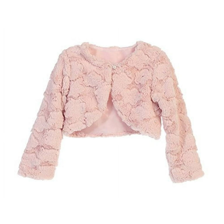 Blush fashion shrug cardigan