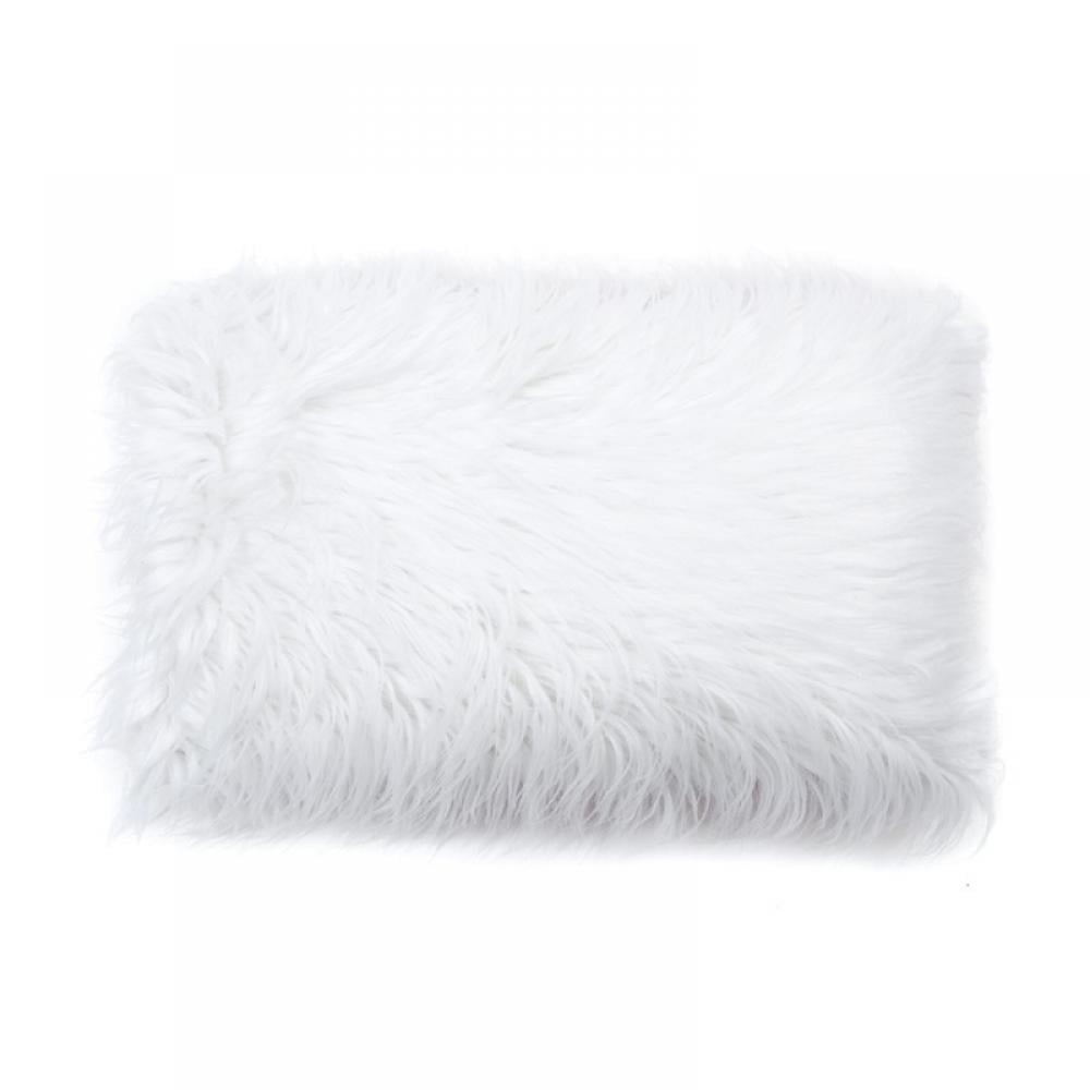 Faux Fur Pillow Case Plush Fluffy Super Soft Pillow Case Fluffy Crystal