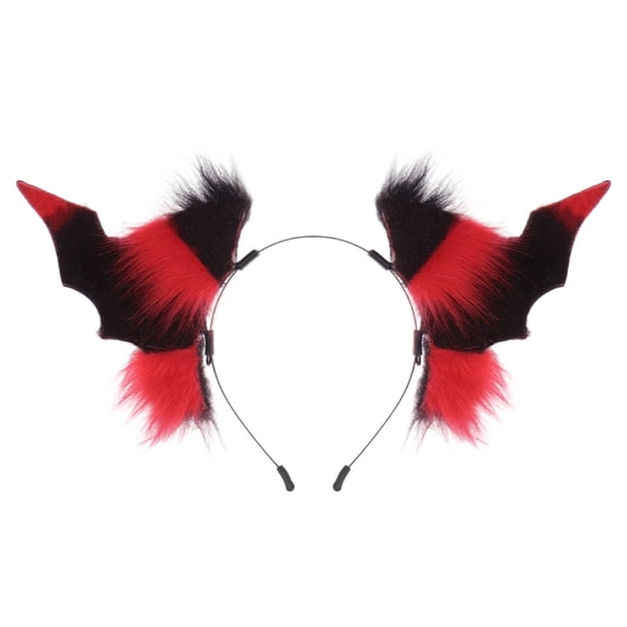 Pointed Ear Headband, Plush Decorative Hair Band for Halloween, Themed Party, Photo Hair Accessory