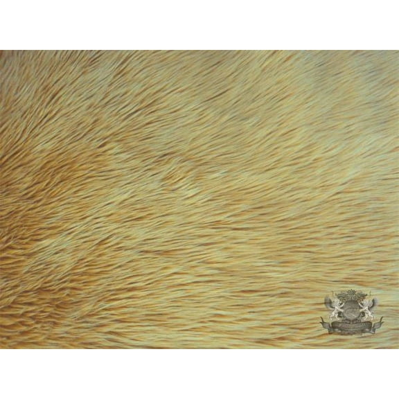 Faux Fur Shaggy Camel