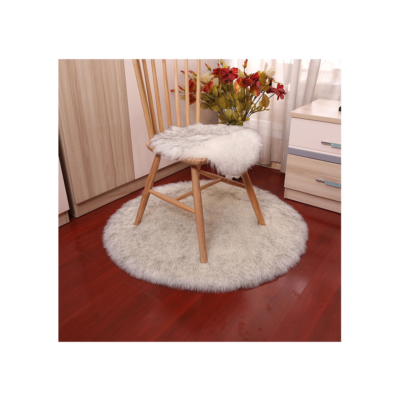 Faux Fur Sheepskin Rug Extra Soft Cozy Long Pile Carpet Carpet Fluffy