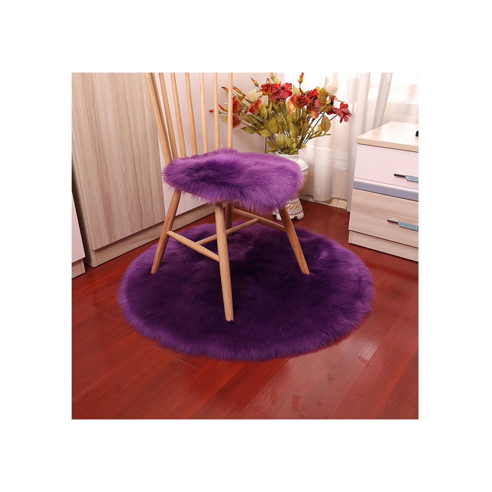 Faux Fur Sheepskin Rug Extra Soft Cozy Long Pile Carpet Carpet Fluffy