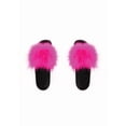 thumbnail image 1 of Faux Fur Slides, 1 of 2