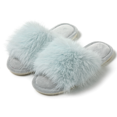 thumbnail image 1 of Faux Fur Slippers Memory Foam Slippers Ladies Fluffy Winter House Shoes Indoor Fuzzy Fluffy Slipper, 1 of 6