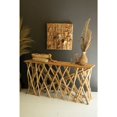 thumbnail image 1 of REPURPOSED TEAK WOOD BRANCHES CONSOLE TABLE, 1 of 4