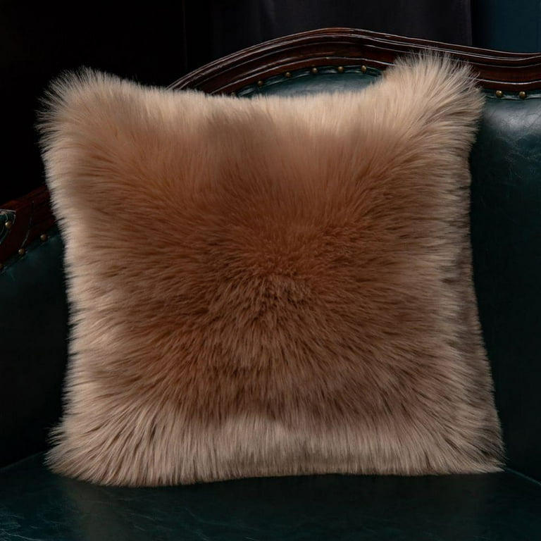 Life at home faux fur throw hot sale