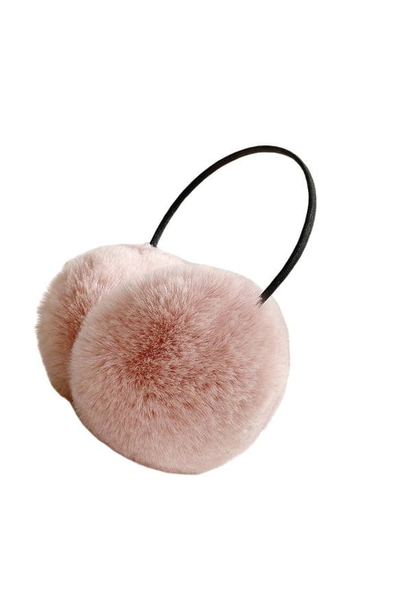 Faux Furs Ear Muffs Plush Warm Ear Protectors for Outdoor Activity Daily Use