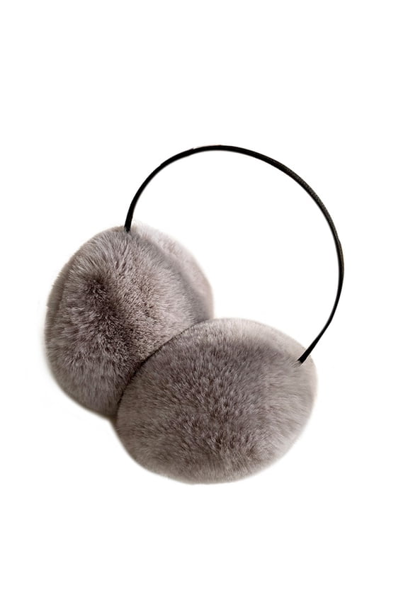 Faux Furs Ear Muffs Plush Warm Ear Protectors for Outdoor Activity Daily Use
