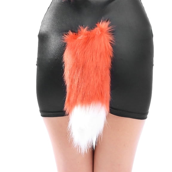 Faux Furs Foxes Costume Tail Cosplay Halloween Christmas Party Costume Dog Tail