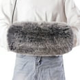 thumbnail image 1 of Faux Furs Hand Muff for Winter Warm Plush Hand Muffs Hand and Cuff Warmers, 1 of 20