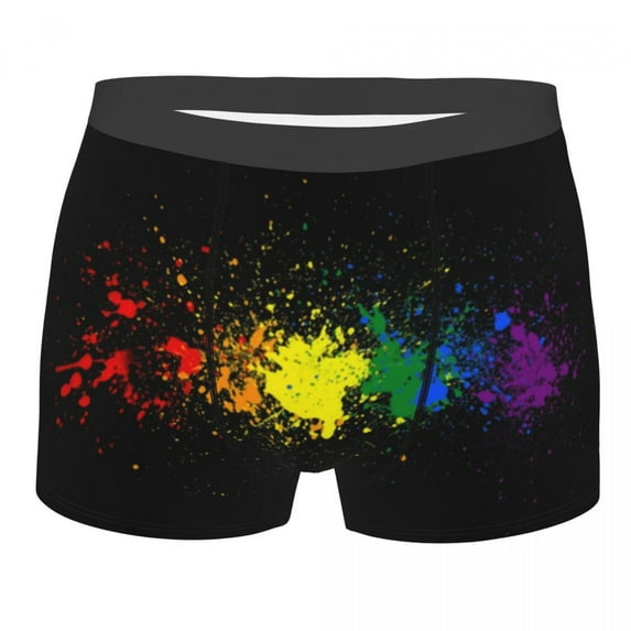 Gay Bear Paw Pride Boxer Shorts For Homme 3D Print Male GLBT LGBT Pride Underwear Panties Briefs Soft Sexy Underpants