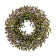 thumbnail image 1 of Faux Greenery Wreath for Front Door, Artificial All Seasons Wreaths for Wall Window Porch Home Décor, Eco-Friendly Plastic Hanging Wreath, Indoor-Outdoor Housewarming Gift, 1 of 2