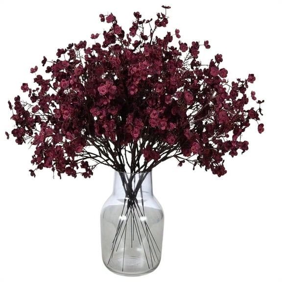 Faux Gypsophila Silk Flowers Light Pink – Real Touch Baby’s Breath Artificial Bouquet for Wedding Home Decor 1PC