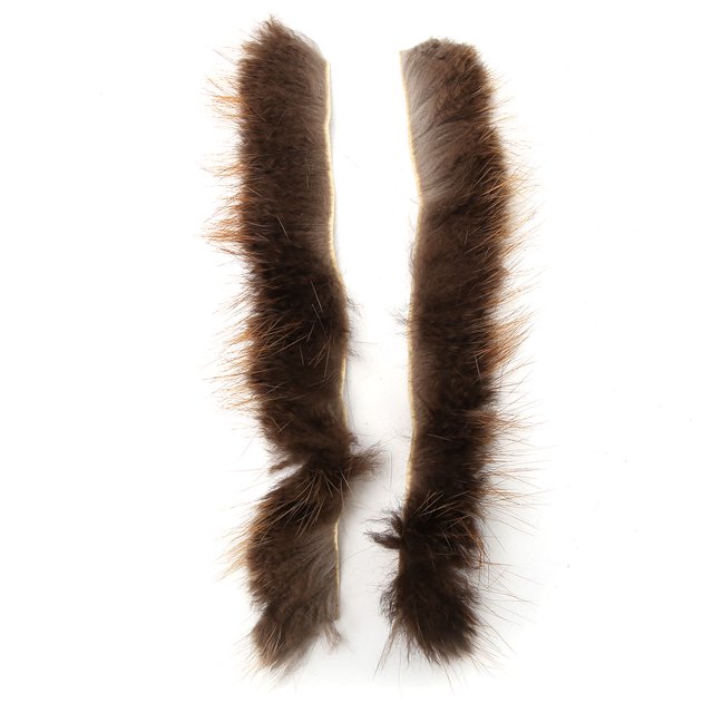 Faux Hair Fabric Noise Reduction Silent Bow String Dampener for Recurve