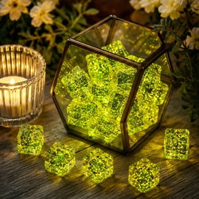 Faux Ice Block,Decor Crystal,10 Pack Luminous Transparent Plastic Simulation Block For Bar Photography Fish Tank Window Scene Ornament Prop(Yellow)