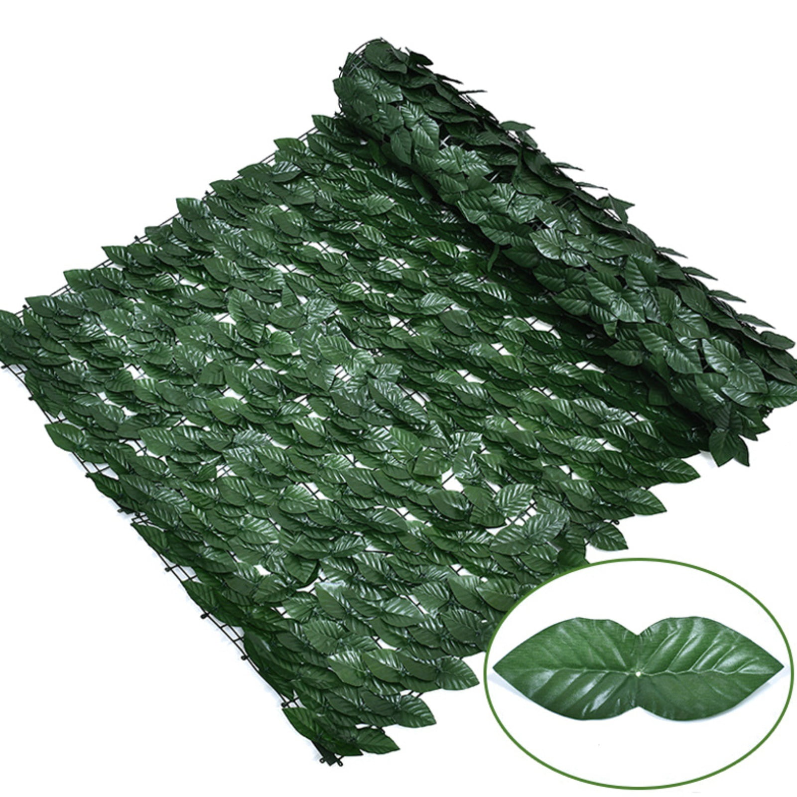 Faux Ivy Fence Privacy Screen Outdoor,Expandable Artificial Greenery