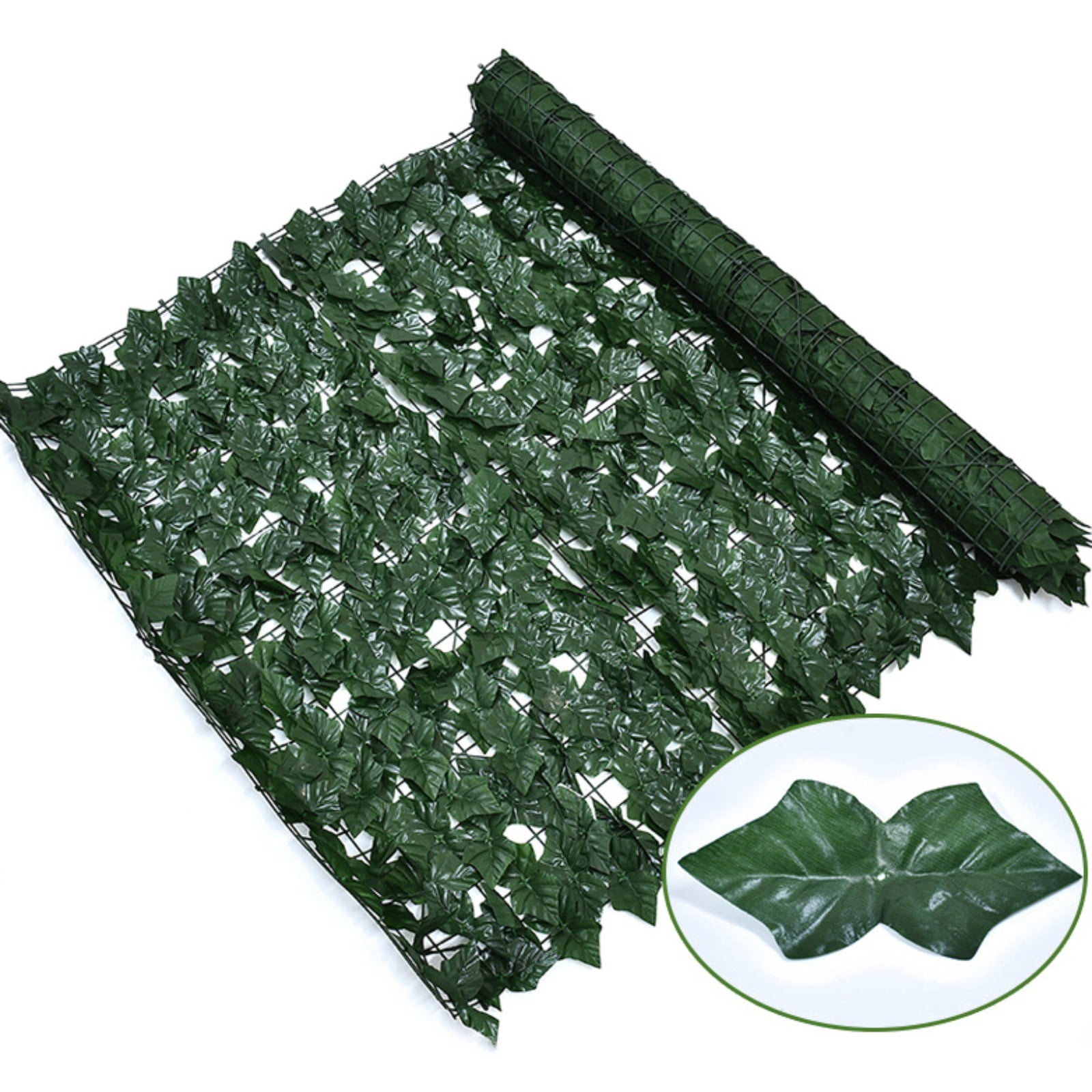 Faux Ivy Fence Privacy Screen Outdoor,Expandable Artificial Greenery