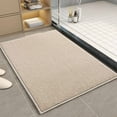 thumbnail image 1 of Faux Jute Door Mat, Non Slip Washable Low Pile Rug, Cuttable Entryway Runner with TPR Backing, Absorbent Indoor Carpet for Kitchen Bedroom Bathroom, 1 of 9