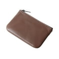 thumbnail image 1 of Faux Leather Coin Purse Money Bag with Zipper Closure Cash Bag Pocket Wallet for Bills Coins Keys Cards Men And Women, 1 of 8