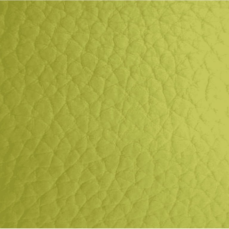 Faux Leather Fabric Calf Lime Green 