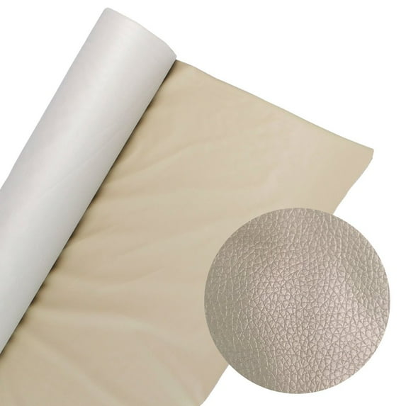 Faux Leather Fabric Sheets Beige Car Marine Boat leatherette textile synthetic leather imitation resist cracking New Colors