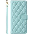Faux Leather Flip Wallet Phone Case with Plugin Card Slot, Crossbody or Lanyardable, Full