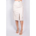 thumbnail image 1 of Faux Leather High-rise Cargo Skirt, 1 of 5