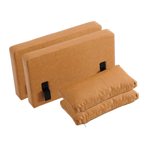 Faux Leather Modular Sofa, Module C