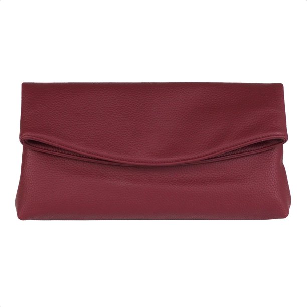 G'wan Flipper  Clutch |  Olive Pull Up leather