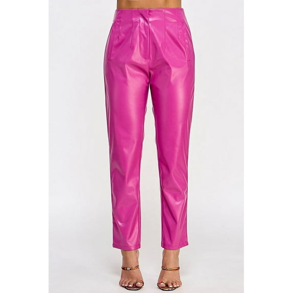 Faux Leather Pants