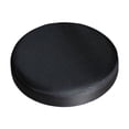 thumbnail image 1 of Faux Leather Round Stool Seat Cover with Elastic Band- Protective Bar Stool Cover for Worn or Stained Seats, 1 of 5