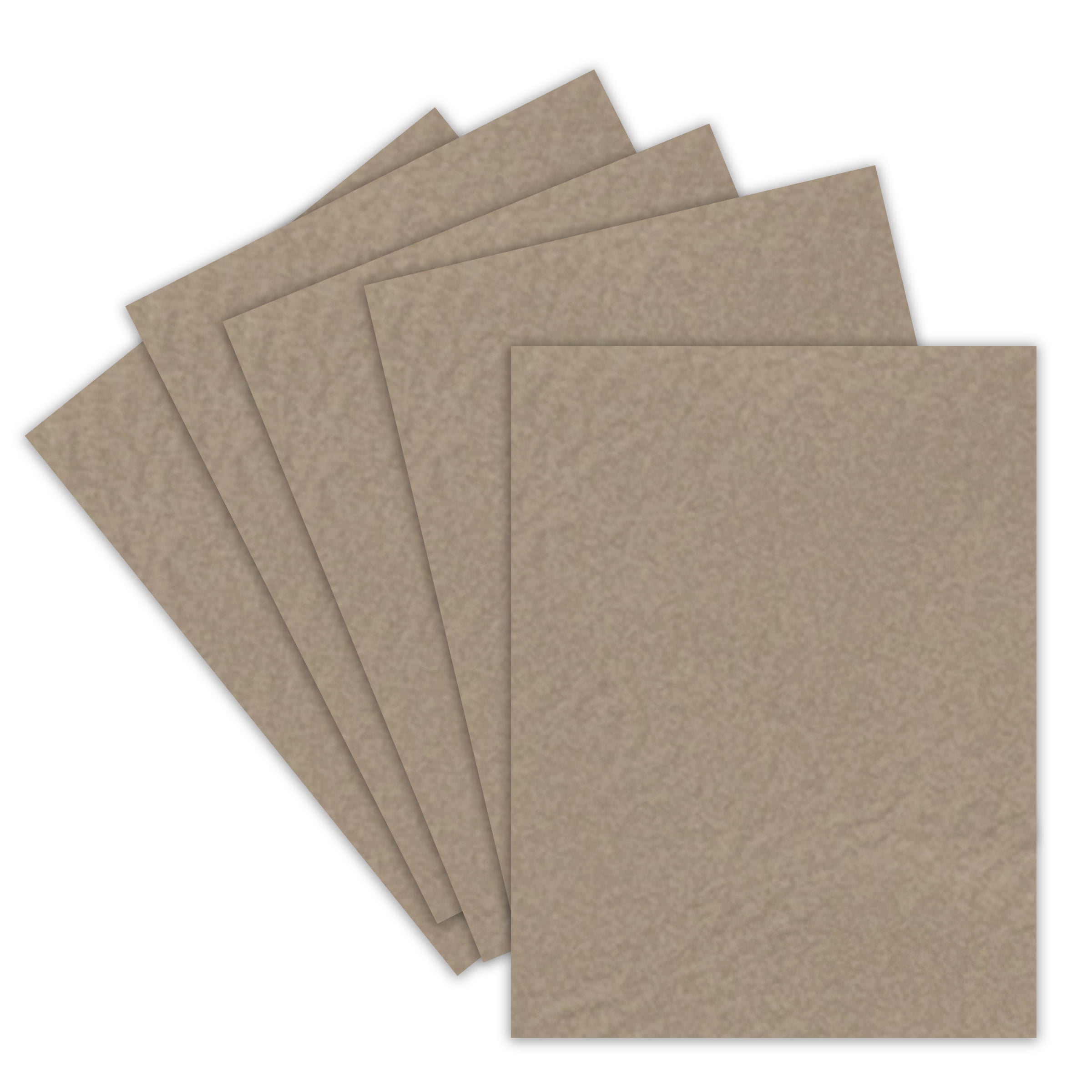 Faux Leather Sheets for Engraving Crafts 12” x 24” Leather-Like Texture with Soft Backing – for Cricut, Laser Engraving, DIY Projects, Jewelry, Bows, Gift Tags & Home Décor (5 Sheets, Buckskin)