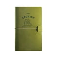 thumbnail image 1 of Leather Ticket Stub Album Memory Book Holds 120 Movie Concert Journal with Elastic Closure for Keepsake Storage Green, 1 of 6