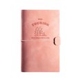 thumbnail image 1 of Leather Ticket Stub Album Memory Book Holds 120 Movie Concert Journal with Elastic Closure for Keepsake Storage Pink, 1 of 6