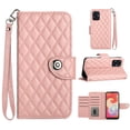 thumbnail image 1 of Faux Leather Wallet Case Compatible with Samsung Galaxy A05 | Classic Wrist Strap Flip Case | Ultra Slim Card Slots Stand Function Shockproof Phone Cover for Samsung Galaxy A05 - Coralpink, 1 of 7