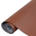 thumbnail image 1 of Faux Leather Waterproof Synthetic Fabric Repair for Car seat, Couch Covers,Upholstery Craft Sewing Brown 32"x54", 1 of 6