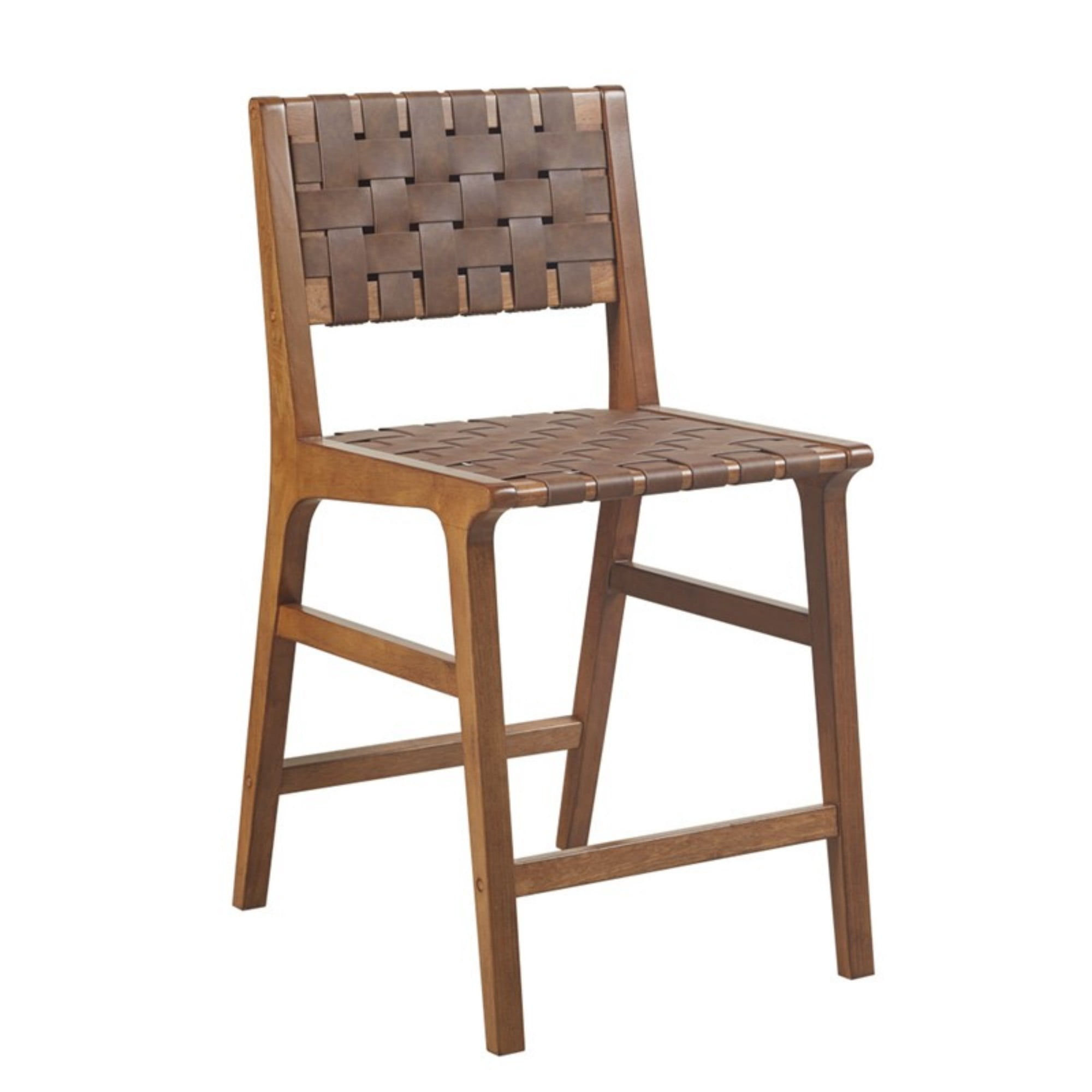 Leather Woven Stools for Home Seating