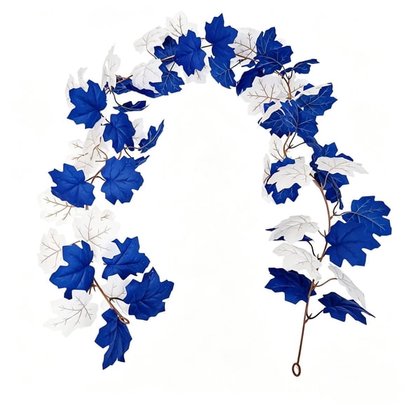 Faux Maple Leaf Garland – Flexible Fall Vine for Wall Mantel Staircase, 175cm Long Plastic Foliage for Thanksgiving or Halloween Decor, Weather Resistant, Easy to Bend, Versatile Home Accent