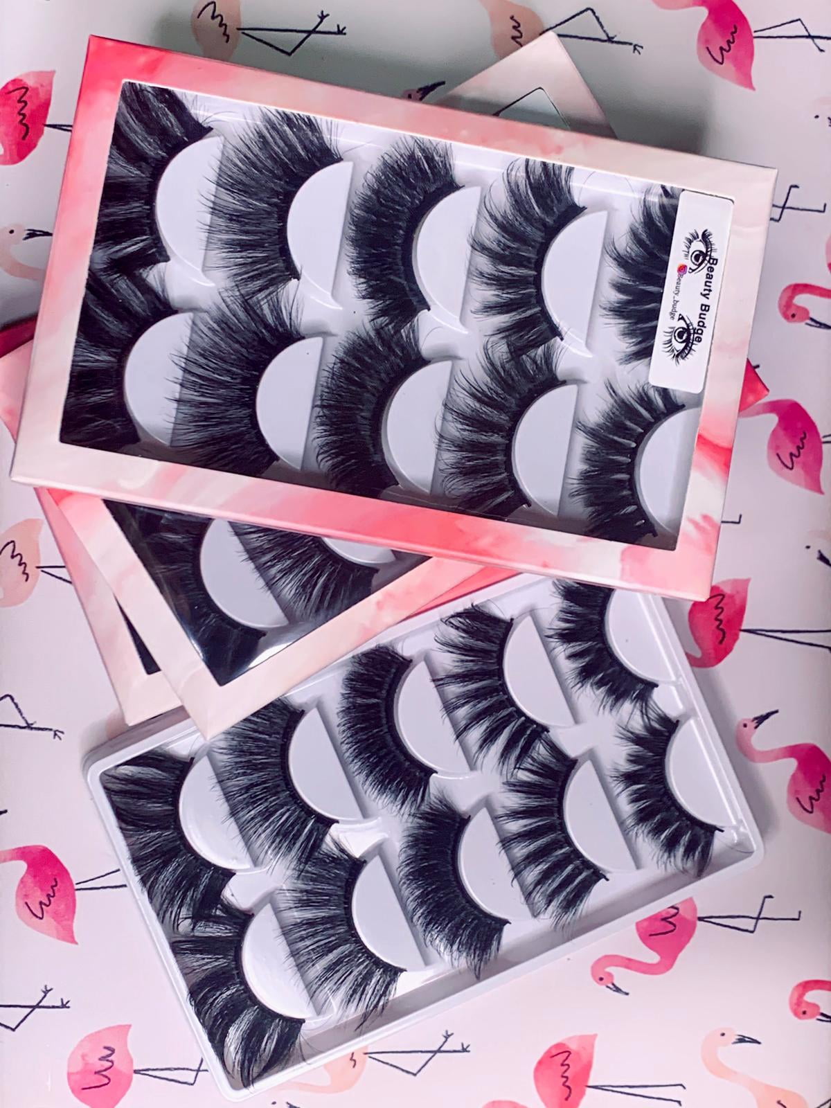 Faux Mink Fur Black Lashes(3d 25mm)