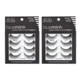thumbnail image 1 of Faux Mink Lashes 815, Ultra-Soft, Natural Look False Eyelashes, Reusable Strip Lashes, 4 Pairs, 1 Pack, 1 of 12
